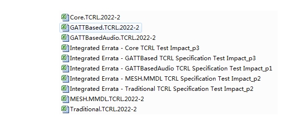 藍牙SIG TCRL 2022-2更新解讀(圖1)